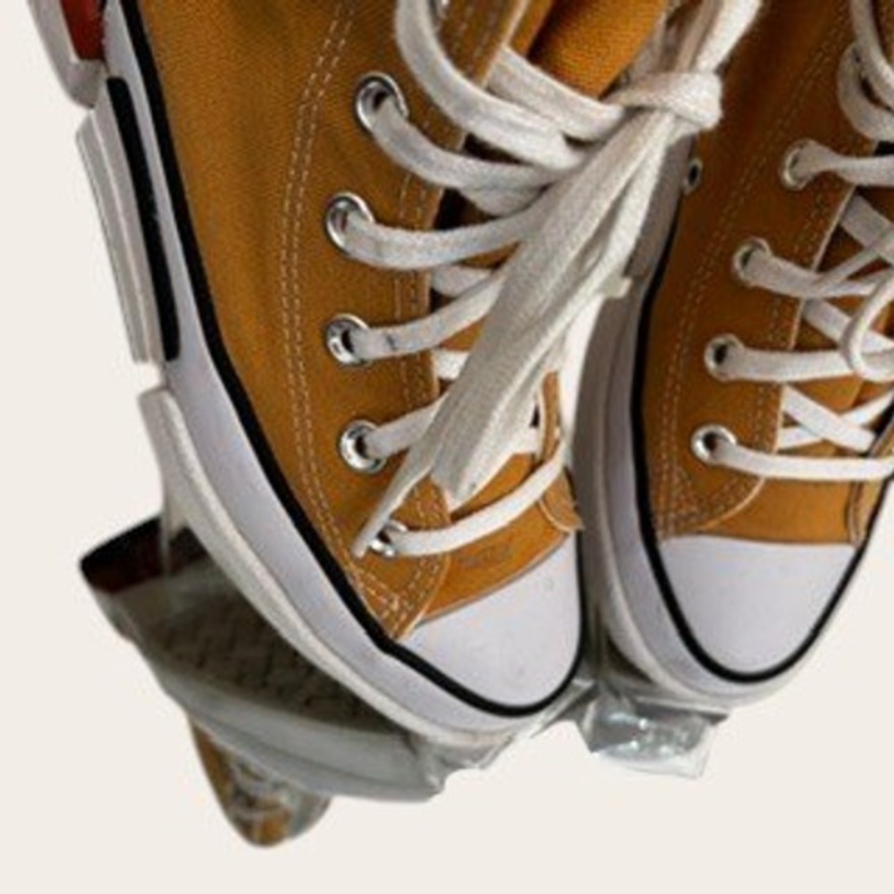 Converse CPX70 High Sunblocked Zinc Yellow Colorblock 567721C Size W 7.5 - Picture 5 of 16